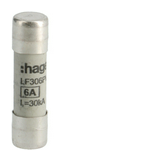 Hengeres biztosítóbetét napelemhez 10x38mm 6A LF Hager