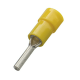 Hengeres csapos saru 4-6,0mm2 csapos-alakú PVC sárga réz ónozott SCSC Haupa