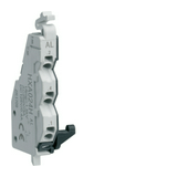 Hibajelző segédérintkező blokk x160/250-hez 1v 3A/AC15/230V előlapra rugószorításos HXA Hager