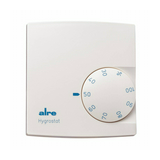 Higrosztát terem 30-100%-légnedvesség 1v 5A 230V falonkívüli ezüst IP30 RFHSB-060.010 ALRE
