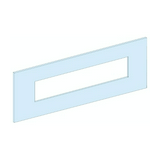 Homloklap függőleges 2x3/4P INS-INV250-hez 500mm-sz 250mm-ma 5M porszórt acél Prisma P Schneider