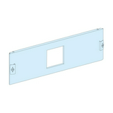 Homloklap kivágott 96x96mm műszerhez 500mm-sz 150mm-ma 3M porszórt acél Prisma G/P Schneider