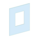 Homloklap függőleges 3P ISFT106-hoz 250mm-sz 300mm-ma 6M porszórt acél Prisma G Schneider