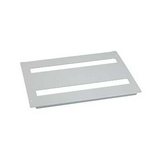 Homloklap kivágott 800mm-sz 200mm-ma 12mm-mé fém szürke Spacial SF/SM Schneider