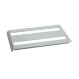 Homloklap kivágott nyitható 800mm-sz 200mm-ma 12mm-mé fém szürke Spacial SF/SM Schneider