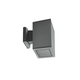 Homlokzatvilágító lámpatest levilágító falonkívüli 1x 60W 220-240V E27 IP54 LART EL-160-GR KANLUX