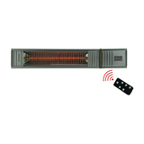 IR-hősugárzó fali alumínium távirányítható fali sugárzó 2000W-max. 9-fokozatú 220-240V e2 elektro