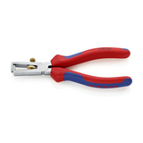 Vezetékcsupaszító fogó csavarosan állítható piros-kék 0-5mm 0-10mm2 KNIPEX