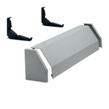 Huzalozó csatorna 800mm x 190mm x 800mm szürke Univers Hager