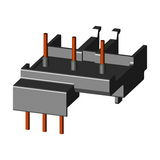 Huzalozókészlet 3RV1.2/3RT101/3RV2.1/3RV2.2/3RT2.1-höz 3P SIRIUS 3RA19 SIEMENS