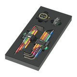 Imbuszkulcs készlet metrikus szivacstálcás 1.5-10mm 18db-os 9740 L-key Set 1 WERA