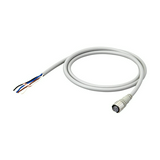 Szerelt csatlakozókábel érzékelőhöz 4P M12 hüvely 10m-kábel szabad érvég 4A XS5F-D421-J80-F OMRON