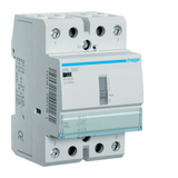 Installációs kontaktor sorolható 0-Aut-1 63A/ 400V AC 12V AC-műk 3M ERL Hager