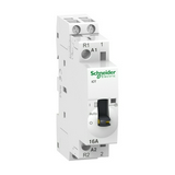 Installációs kontaktor sorolható 16A 250V AC 1-z 1-ny 230-240V AC-műk 1mod Acti9 iCT Schneider