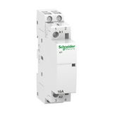 Installációs kontaktor sorolható 16A 250V AC 2-z 12V AC-műk 1mod Acti9 iCT Schneider