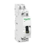 Installációs kontaktor sorolható 16A 250V AC 2-z 220V AC-műk 1mod Acti9 iCT Schneider