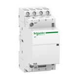 Installációs kontaktor sorolható 16A 400V AC 4-z 220-240V AC-műk 2mod Acti9 iCT Schneider