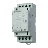 Installációs kontaktor sorolható 25A/ 250-440V AC 230V AC/DC-műk 2M 22.34.0.230.1320 FINDER