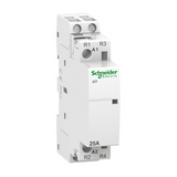 Installációs kontaktor sorolható 25A 250V AC 2-ny 220-240V AC-műk 1mod Acti9 iCT Schneider