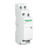 Installációs kontaktor sorolható 25A 250V AC 2-z 220-240V AC-műk 2mod TeSys GC2 Schneider