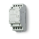 Installációs kontaktor sorolható 25A 4-z AC/DC-műk 2mod 230V 22.34.0.230.4340 FINDER