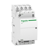 Installációs kontaktor sorolható 25A 400V AC 2-z 2-ny 220-240V AC-műk 2mod Acti9 iCT Schneider