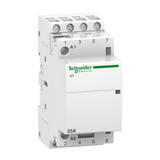 Installációs kontaktor sorolható 25A 400V AC 4-z 24V AC-műk 2mod Acti9 iCT Schneider