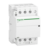 Installációs kontaktor sorolható 40A 400V AC 3-z 220-240V AC-műk 3mod Acti9 iCT Schneider
