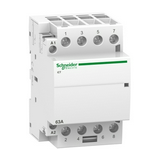 Installációs kontaktor sorolható 63A 400V AC 4-z 24V AC-műk 3mod Acti9 iCT Schneider