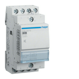 Installációs kontaktor sorolható csendes 25A/ 400V AC 24V AC-műk 2M ESD Hager