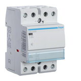 Installációs kontaktor sorolható csendes 40A/ 400V AC 24V AC/DC-műk 3M ESD Hager