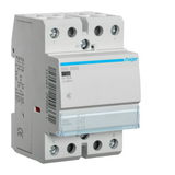 Installációs kontaktor sorolható csendes 63A/ 400V AC 230V AC-műk 3M ESC Hager
