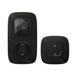 ValenaAllure RF okos készlet ZigBee 2P+F dugalj +főkapcsoló +WiFi-getway fekete  Netatmo LEGRAND