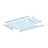 Kábelbevezető lemez 2részes vakfedél porszórt acél 460mmx 400mm Prisma P Schneider