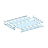 Kábelbevezető lemez kétrészes vakfedél porszórt acél 650mmx 600mm Prisma P Schneider