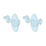 Tartalékalkatrész készlet hátsó panelhez 43mm-sz 25mm-ma 10mm-mé Prisma P Schneider