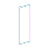 Takarókeret 400mmx 2000mmx 36mm fém fehér 9001-RAL Prisma P Schneider