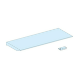 Fedél porszórt acél 900mm-sz 55mm-ma 230mm-mé fehér Prisma G Schneider