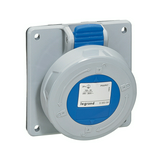 Ipari dugalj beépíthető 2P+E 16A 230V(50+60Hz) kék egyenes P17 Tempra Pro Dafbe162k06T LEGRAND