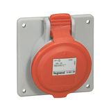 Ipari dugalj beépíthető 3P+E 16A 400V(50+60Hz) piros P17 Tempra PRO Dafbe-163k06 m LEGRAND