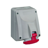 Ipari dugalj falra szerelhető 2P+E 16A 400V(50+60Hz) piros P17 Tempra Pro Dafr162k09m LEGRAND