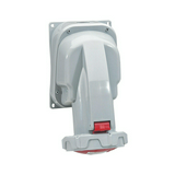 Ipari dugalj falra szerelhető 3P+E 63A 400V(50+60Hz) piros IP67 P17 Tempra DAFR-633K06MT LEGRAND