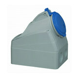 Ipari dugalj falra szerelhető 3P+N+E 32A 230V(50+60Hz) kék IP44 P17 Tempra Pro Dafr324k09 LEGRAND