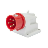 Ipari dugvilla falra szerelhető 3P+N+E ráépíthető 32A 380-415V(50+60Hz) piros IEC309HP GEWISS