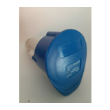 Ipari dugalj lengő 3P+N+E 16A 200-250V(50+60Hz) kék egyenes IP44 műanyag P17 Tempra LEGRAND