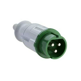 Ipari dugvilla lengő 2P 32A 20-25V/40-50V(>400-500Hz) zöld IP44 műanyag PratiKa Schneider