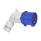 Ipari dugvilla lengő 2P+E 32A 200-250V(50+60Hz) kék IP44 műanyag csavaros P17 Tempra LEGRAND