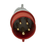 Ipari dugvilla lengő 3P+N+E 32A 380-415V(50+60Hz) piros IP44 műanyag P17 Tempra PRO LEGRAND