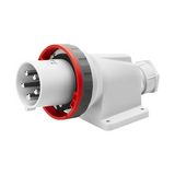 Ipari dugvilla falra szerelhető 3P+N+E ráépíthető 63A 380-415V(50+60Hz) piros IEC309HP GEWISS