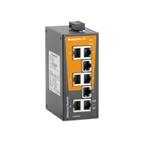 Ipari switch 1,6Gbps 24VDC DIN sín Ethernet 8x10/100Mbps RJ45 port IP30 IE-SW-BL08-8TX Weidmüller